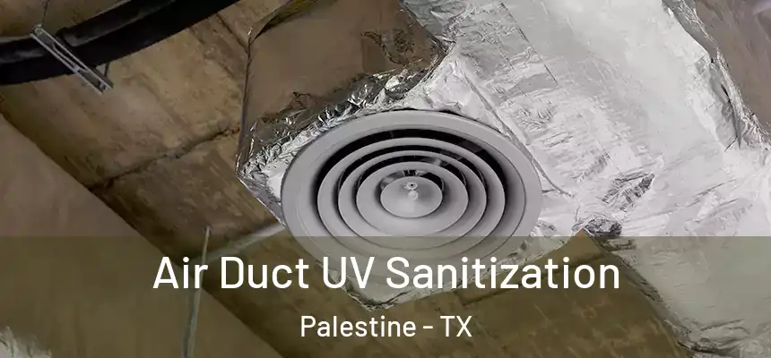  Air Duct UV Sanitization Palestine - TX